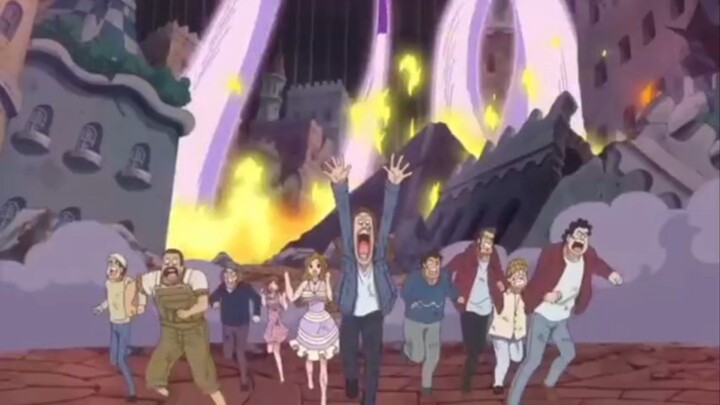 one piece pada berlari