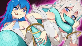 [Delicious] Bondage play? Basilisk vs. a beautiful girl who hates snakes! Try your best to avoid Fla