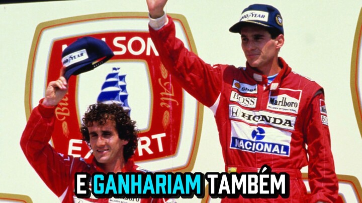 a corrida que Senna entregou ou foi roubado? entenda! #carros #curiosidades #automobilismo #senna