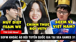 TIN GIẢI 196: MC KIM SA ĐÃ CHÍNH THỨC RỜI VETV - SOFM SẼ VỀ TUYỂN QUỐC GIA TẠI SEA GAMES 31?