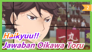 [Haikyuu!!] [Oikawa Toru&Iwaizumi Hajime] My Sweetest One - Jawaban Oikawa Toru_2
