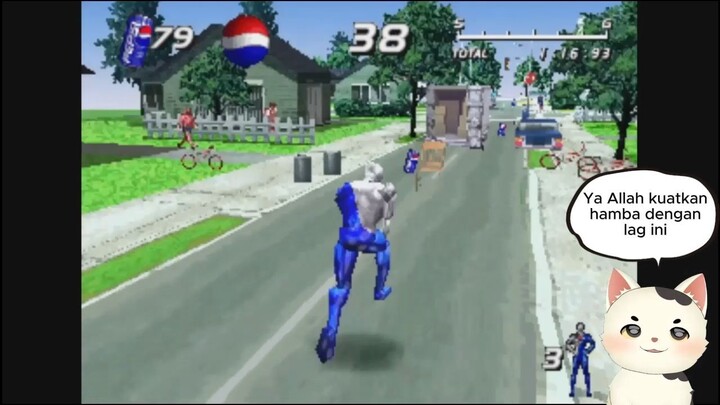 Pepsiman Stage 1 - INI SEMUA KARENA LAG
