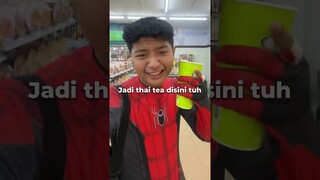 NYOBAIN THAI TEA DI THAILAND‼️ Gaada obat enaknya! 🤤