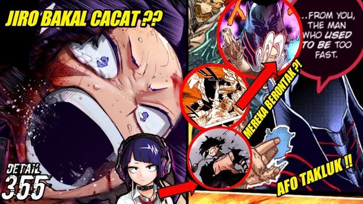 Perlawanan Quirk All for one & Jiro otw cacat ?? [mha.355]