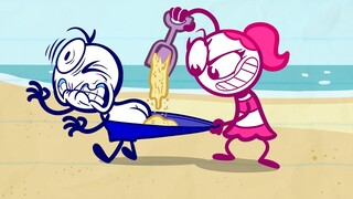 Pencilmate Gets Bitten by a CRAB!