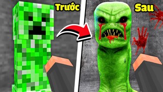 Minecraft nhưng Tôi Chạm Vào = Kinh Dị