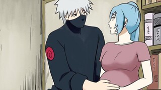 ternyata ini toh istrinya Kakashi 🤭🤭🤭[Mina Hatake cantik banget]