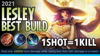 Lesley Best Build for 2021 | Top 1 Global Lesley Build | Lesley Gameplay - Mobile Legends: Bang Bang