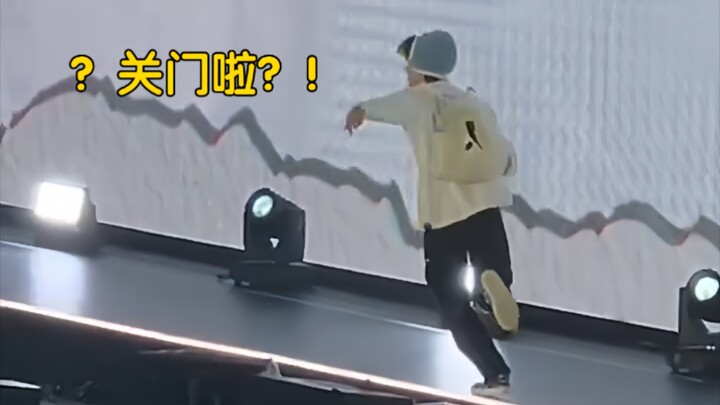 【Wen Junhui】Kucing kecil yang masih menaburkan makanan saat pintu mau ditutup, sampai-sampai ketakut