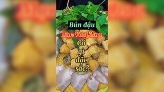 Bún Đậu Mạc Văn Khoa có gì?