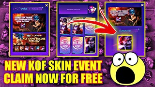 CLAIM THIS NEW KOF EVENT FOR FREE😍| CARD FLIP CHEST | MLBB