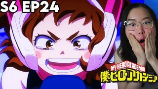 Uraraka's EMOTIONAL Speech!!😭 My Hero Academia - 6x24 A Young Woman's Declaration - Reaction/Review