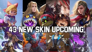 43 NEW SKIN UPCOMING MOBILE LEGENDS - Mobile Legends Bang Bang