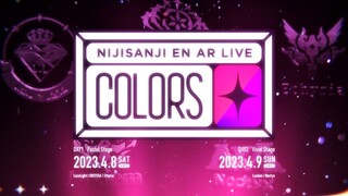 【情报揭晓】NIJISANJI EN AR LIVE "COLORS"首发PV