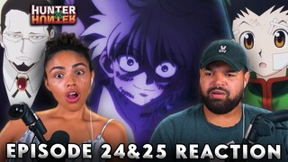 KILLUA ASK HIS DAD ABOUT LEAVING! Hunter x Hunter Episode 24 and 25 Reaction