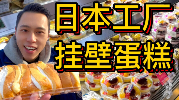 Japan’s wall-mounted cake factory—its prices are simply outrageous!