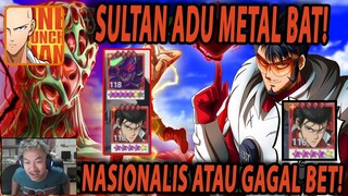 🔥KALAH JUDI METAL BAT TERBAIK!! ADU GENGSI PARA SULTAN BATTLE NEW META - ONE PUNCH MAN:The Strongest