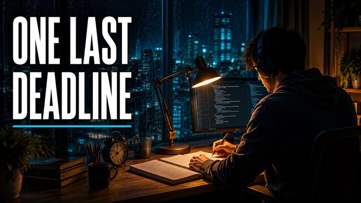 A Quiet Desk, One Last Deadline — LoFi for Deep Focus