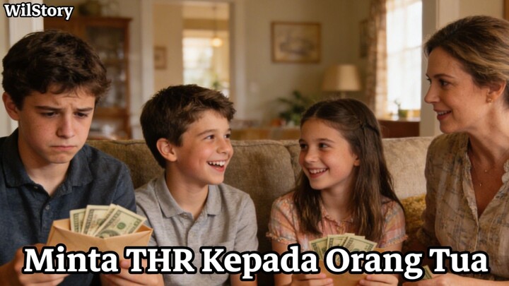 Minta THR Kepada Orang Tua