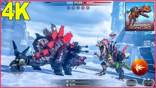 Jurassic Monster World Android Gameplay (Mobile Gameplay, Android, iOS, 4K, 60FPS) - Action Games