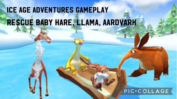 Ice Age Adventures: Rescue Baby Hare, Llama, Aardvark