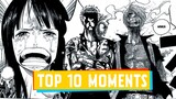TOP 10 BEST MOMENTS in the One Piece Manga!