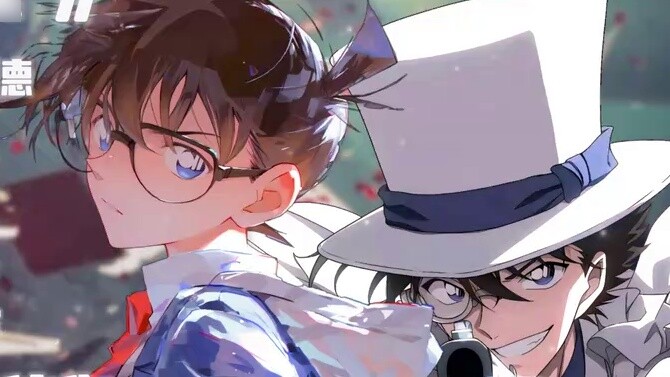 Conan & Kid sing "Script of Love" together! Magic Kaito OP!