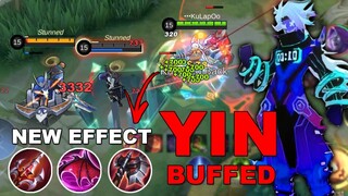 YIN New High Sustain Buffed | NEW OFFLANE MONSTER? | MLBB