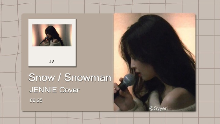 【8D เวอร์ชันรอบทิศทาง】หิมะ (Snow) / ตุ๊กตาหิมะ - เจนนี่ คัฟเวอร์ โปรดสวมหูฟังขณะรับชม~