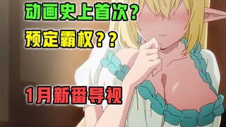 未播先逆天？动画史上首次破戒？1月新番到底有多疯？！【2025年1月 新番导视】