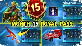 OMG 😱 M15 Royal PASS // 1 To 50 Rp // M15 ROYAL PASS PUBG MOBILE ( ROYAL PASS M15 )