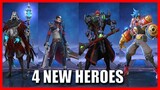 4 New Heroes in Mobile Legends