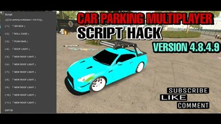 || SCRIPT || MOD MENU || CAR PARKING MULTIPLAYER 4.8.4.9