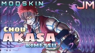 MobileLegend - Mod Anime Skin Chou x Akasa Kimetsu Full Hiệu Ứng | JinMoba