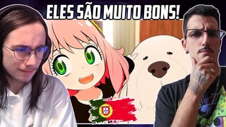 Gringo 🇵🇹 reagindo a Anya Forger e Bond Forger Sozinhos em Casa no Spy x Family Vr | @fusaogaming