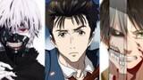 Characters with great power|<Attack on Titan><Tokyo Ghoul><Parasyte>
