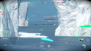 Modern Warships: Rf ADMIRAL USHAKOV in action.