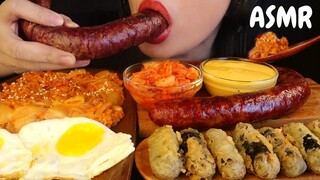 KIELBASA SAUSAGE MUKBANG ASMR | KIMCHI FRIED RICE | EATING SHOW | Hungry Hippo ASMR