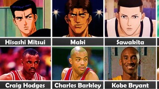 Fans think Slam Dunk Characters are Based on NBA Players