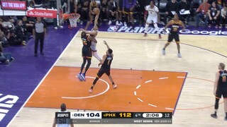 Michael Porter Jr with insane poster dunk on Kevin Durant in the clutch !