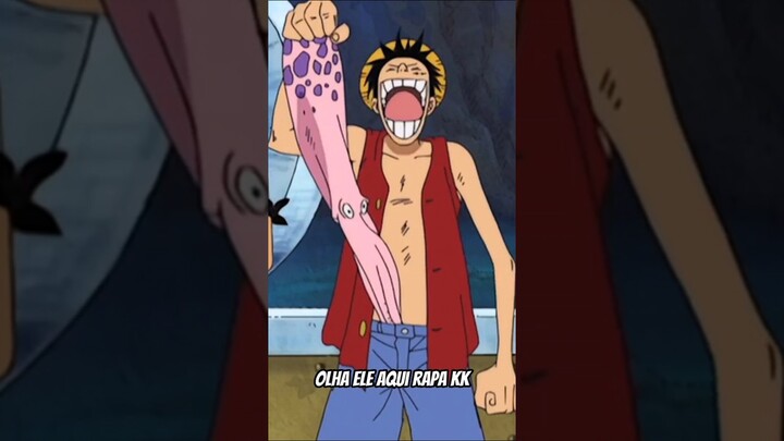 O LUFFY É MUITO SEM NOÇÃO KKK #shorts #onepiece