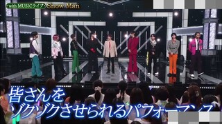 SNOW MAN AT MUSIC SHOW
