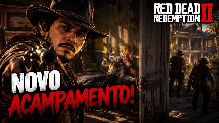 INVADIMOS UMA MANSÃO ABANDONADA! 🏚️🔥 | RDR2