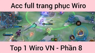 Acc full trang phục Wiro top 1 VN #8