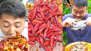 ซงซงและเอ้อเหมารวมรายการกินเผ็ด! Funny Mukbang 2021 วิดีโอเล่นตลก
