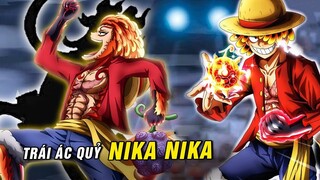 Trái ác quỷ của Luffy gắn với thần mặt trời Nika , Sức mạnh từ Nhựa hay Cao Su [ One Piece 1043+ ]