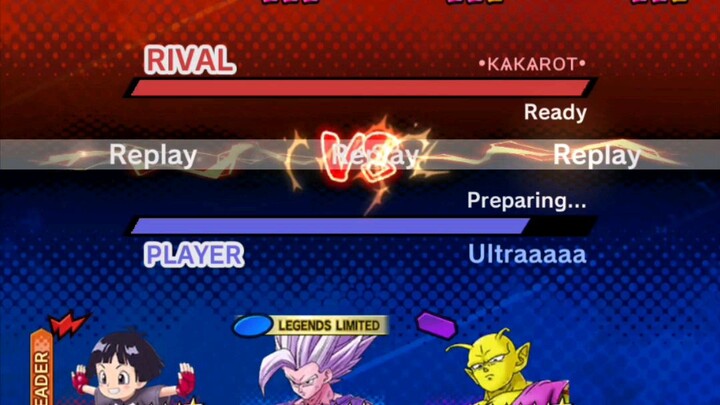 Dblegend gameplay  beast vs new tag trunk vegeta