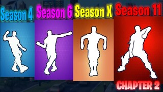 Top 5 Best Fortnite Dances of Every Season | Season 1 - Season 11 (Chapter 2)