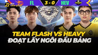 FLASH VS HEAVY: Đoạt Lấy Ngôi Đầu Bảng | Box Liên Quân