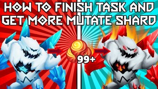 HOW TO FINISH TASK AND GET MORE MUTATE SHARDS || BLOCKMAN GO TRAINERS ARENA